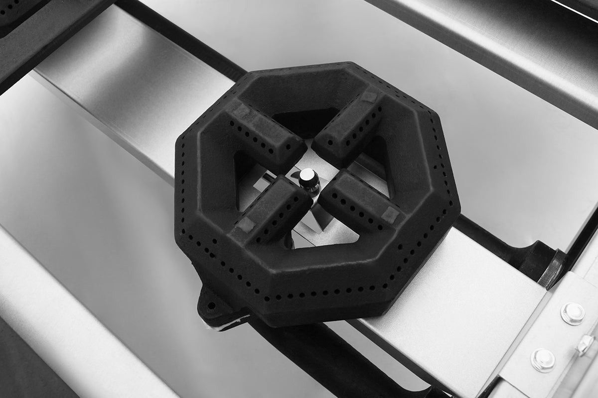 Atosa ACHP-4 24" 4 Burner Countertop Hotplate, Total 128,000 B.T.U.