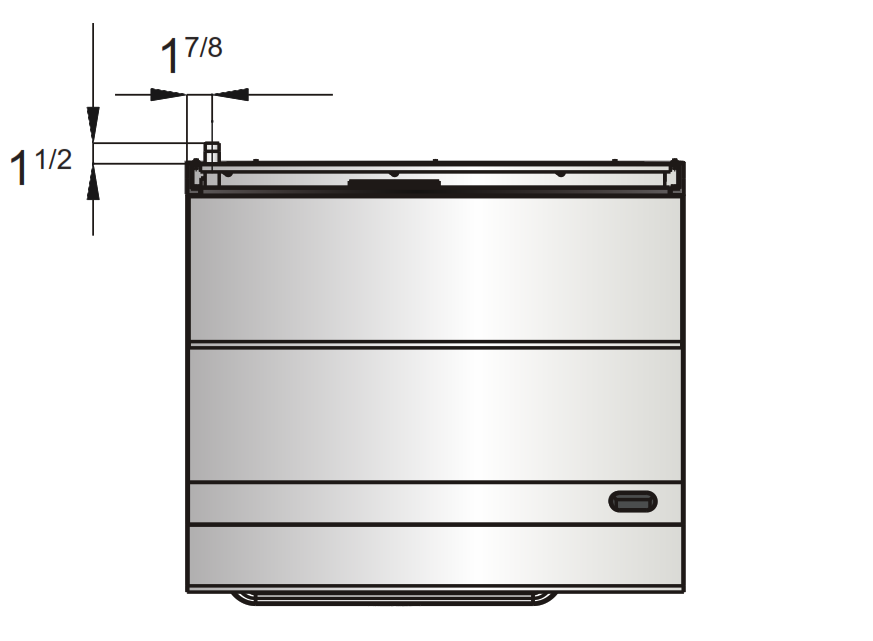 Atosa AGR-36G 36" Gas Range with 36" Griddle, 1 26" Oven, 2 Oven Racks, Castors Included