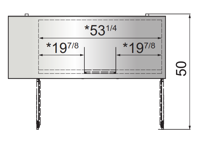 Atosa MBB69GGR 68" 2 Door Back Bar Cooler With Glass Doors, 21.5 Cu. Ft., Stainless Steel