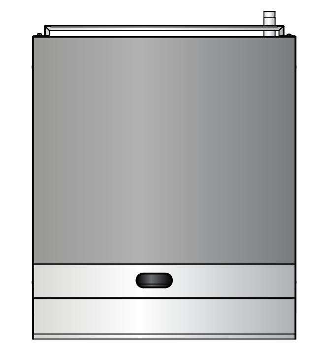 Atosa ATTG-24 24" Thermostatic Gas Griddle, 50,000 BTU, 1" Thick Griddle Plate