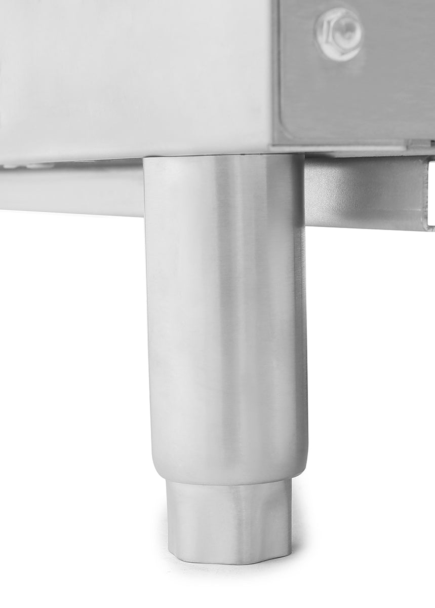 Atosa ATTG-36 36" Thermostatic Gas Griddle, 75,000 BTU, 1" Thick Griddle Plate