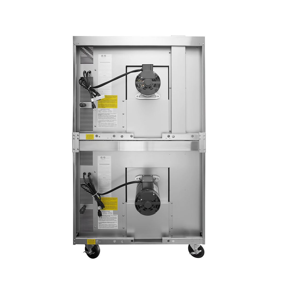 Atosa ATCO-513B-2 38.2" Double Bakery Depth Gas Convection Oven, 5 Shelves, 46,000 BTU, Legs and Castors