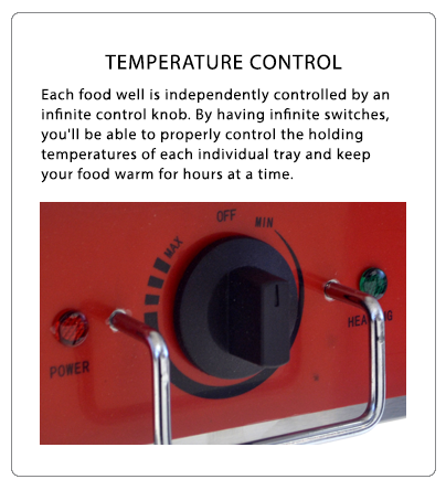 Atosa CSTEA-3C 44.13", Electric Hot Food Table, 3 Wells, Water Pans Included, 1500W, 120V