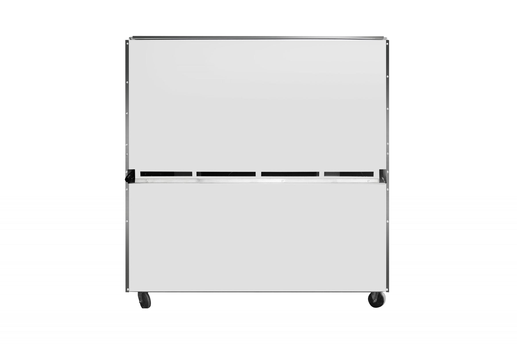 Atosa AGR-8B 48″ 8 Burner Gas Range with 2 20" Ovens; 4 Oven Racks, Castors Included