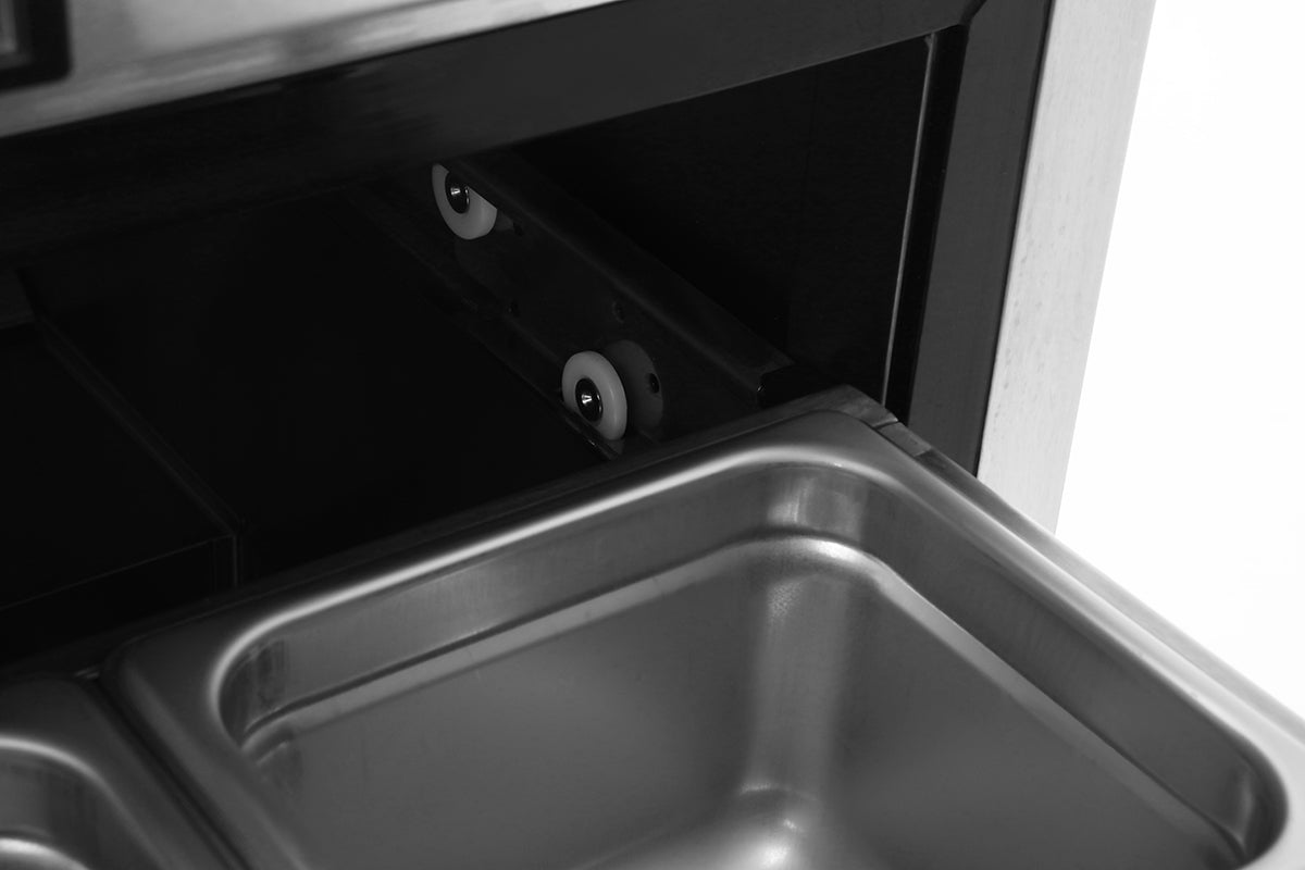 Atosa MGF8415GR 27″ Two-Drawer Undercounter Refrigerator, 7.15 Cu. Ft.