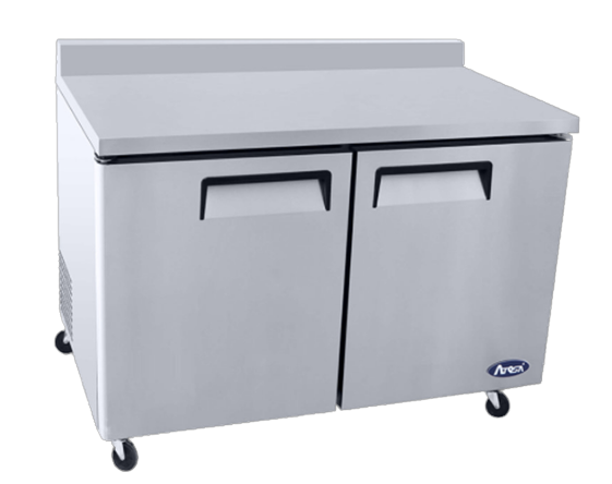 Atosa MGF8413GR 48″ Worktop Freezer with Backsplash, 13.4 Cu. Ft.