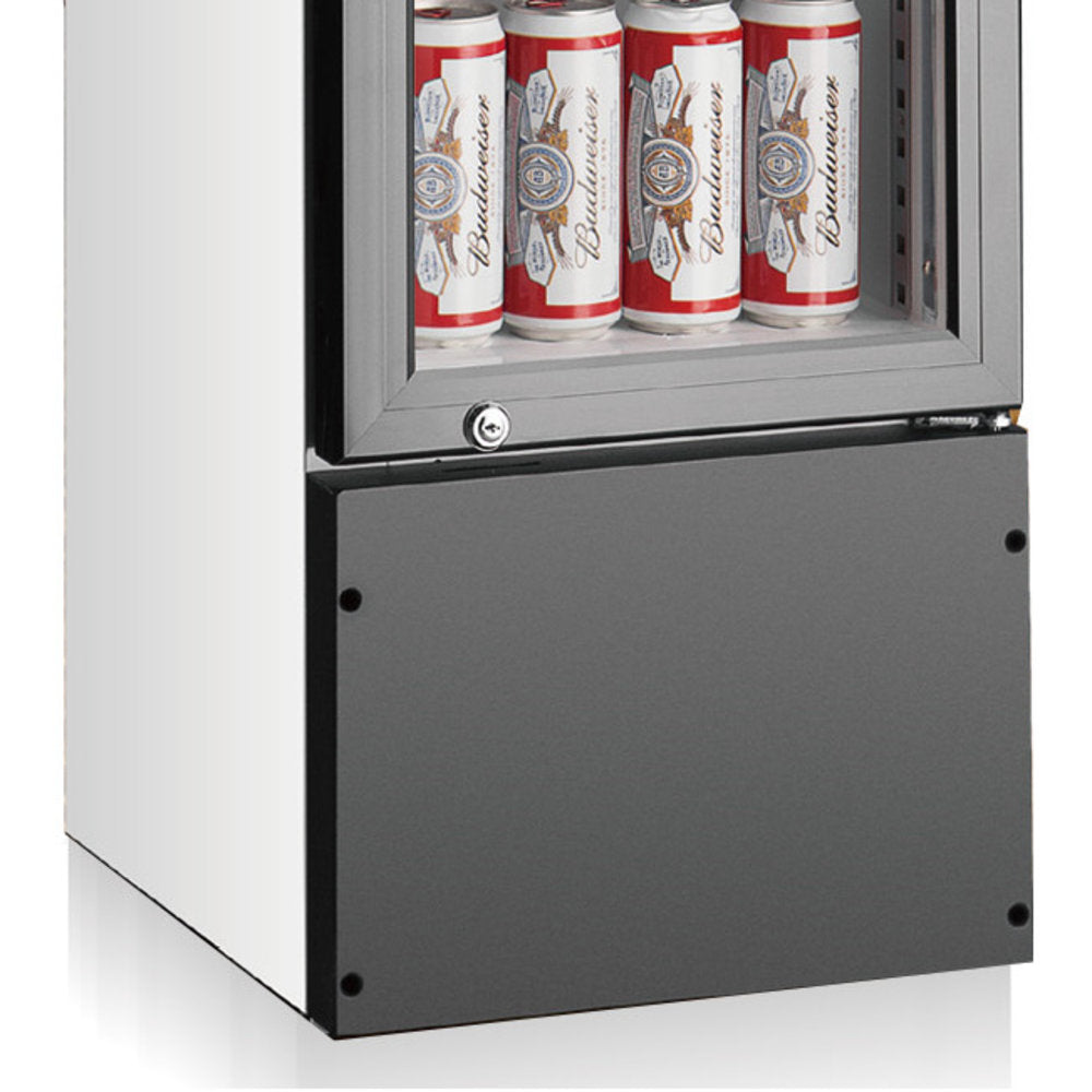 NAFCOOL SDGR15 15" Slim Line Glass Door Merchandiser,  6.5 Cu. Ft.