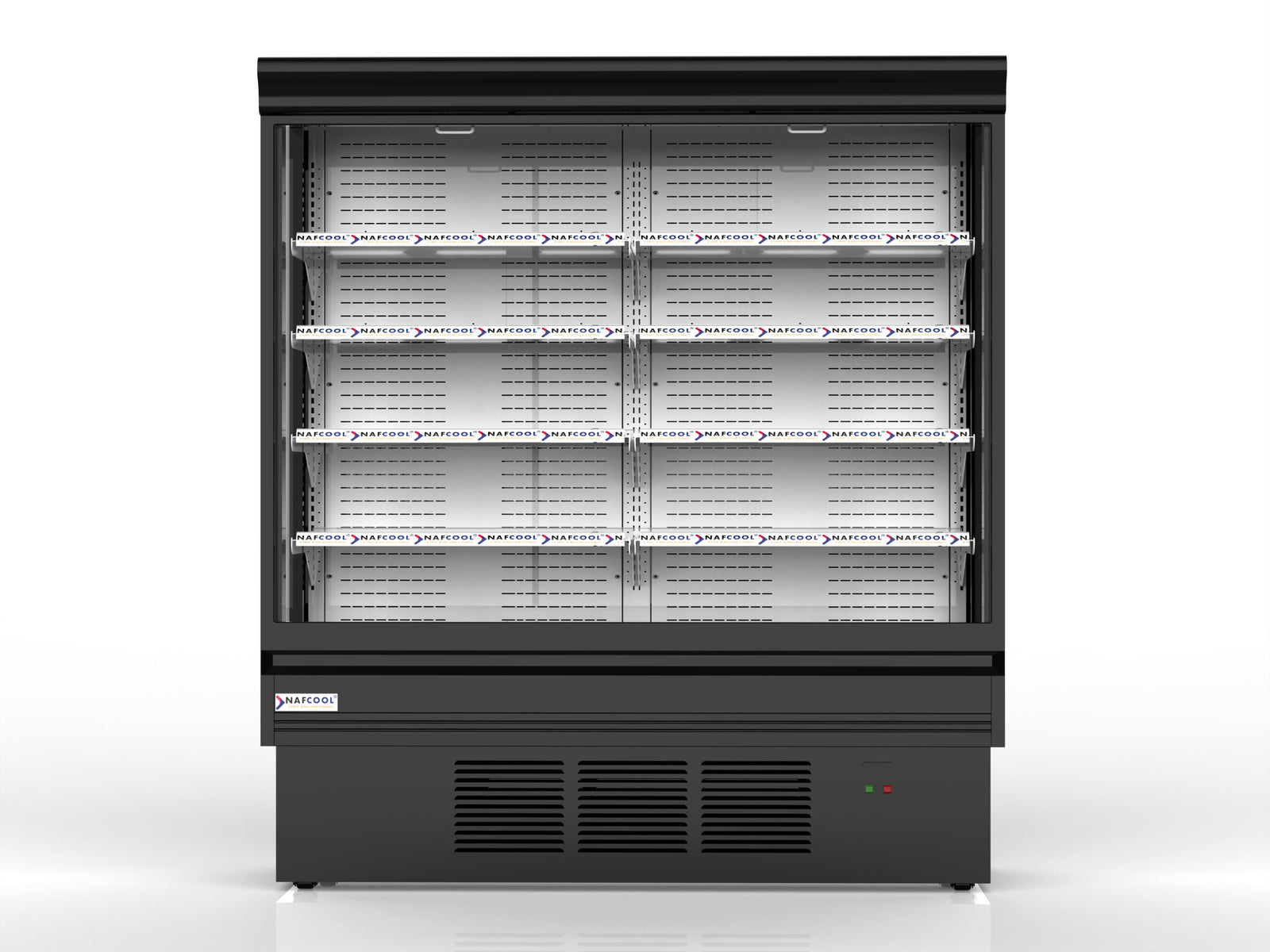 NAFCOOL OFC78 78″ Open Air Curtain Merchandiser, 36.02 Cu. Ft.
