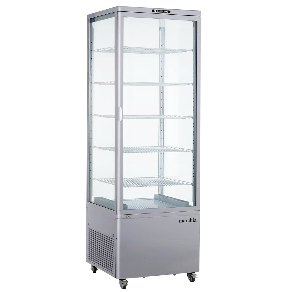 Marchia MVS500 69" Vertical Refrigerated Glass Cake Display Case