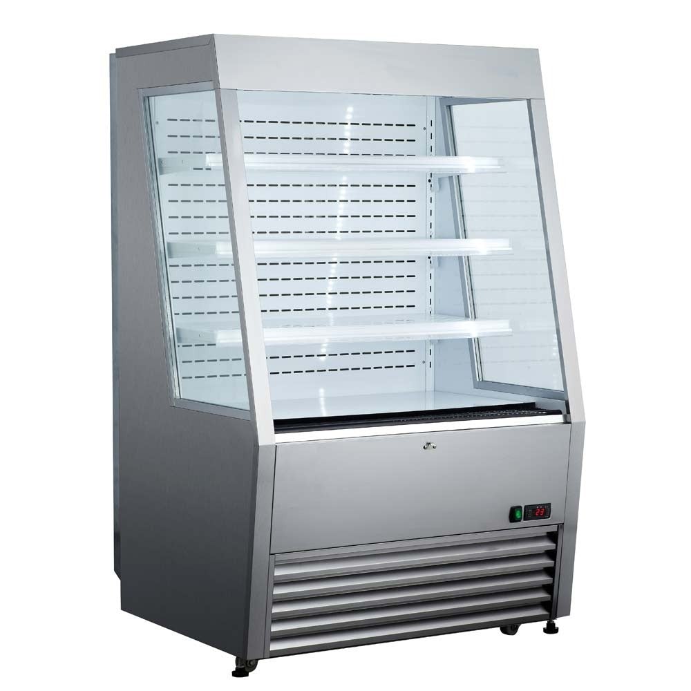 Marchia MDS390-SS 36" Open Refrigerated Merchandiser Grab and Go Display Case, S/S