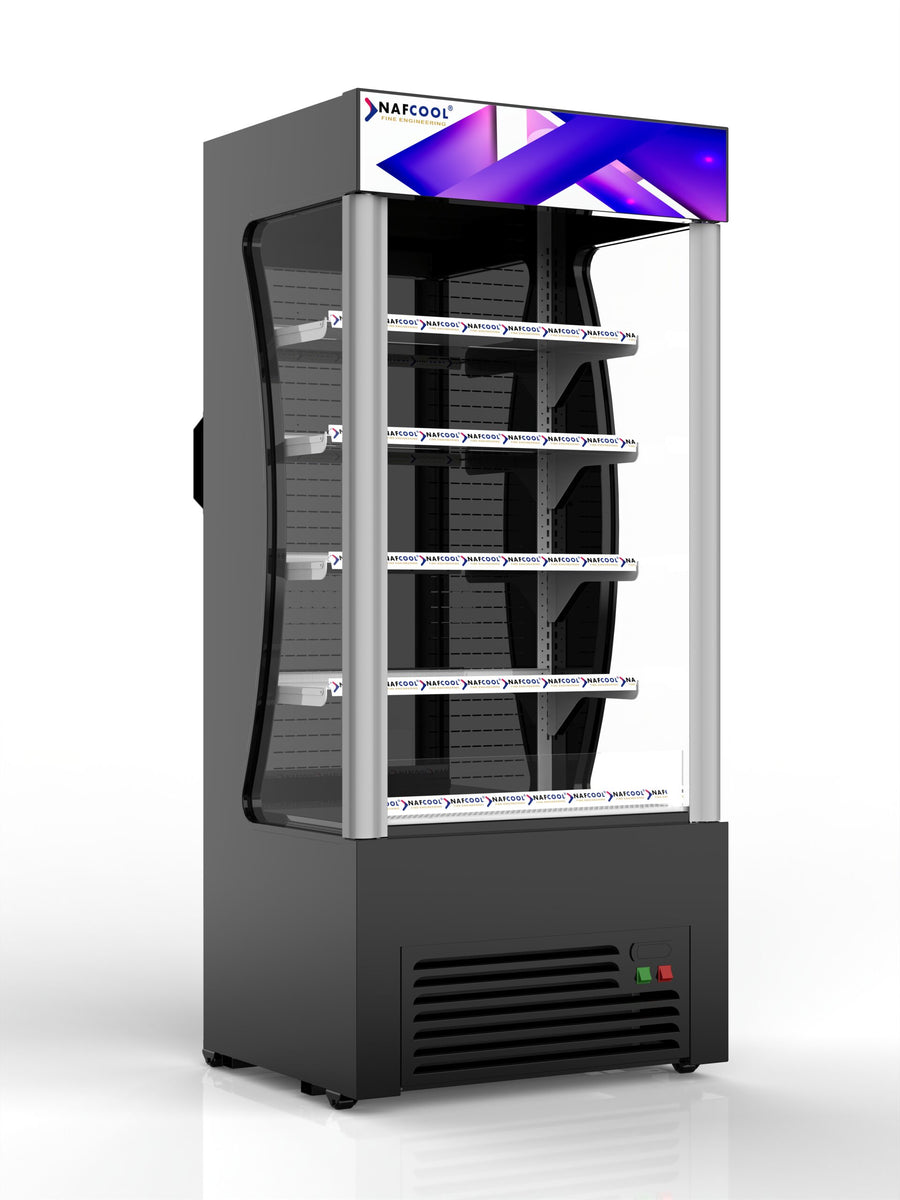 NAFCOOL OFC36 36″ Open Air Curtain Merchandiser, 14.66 Cu. Ft.