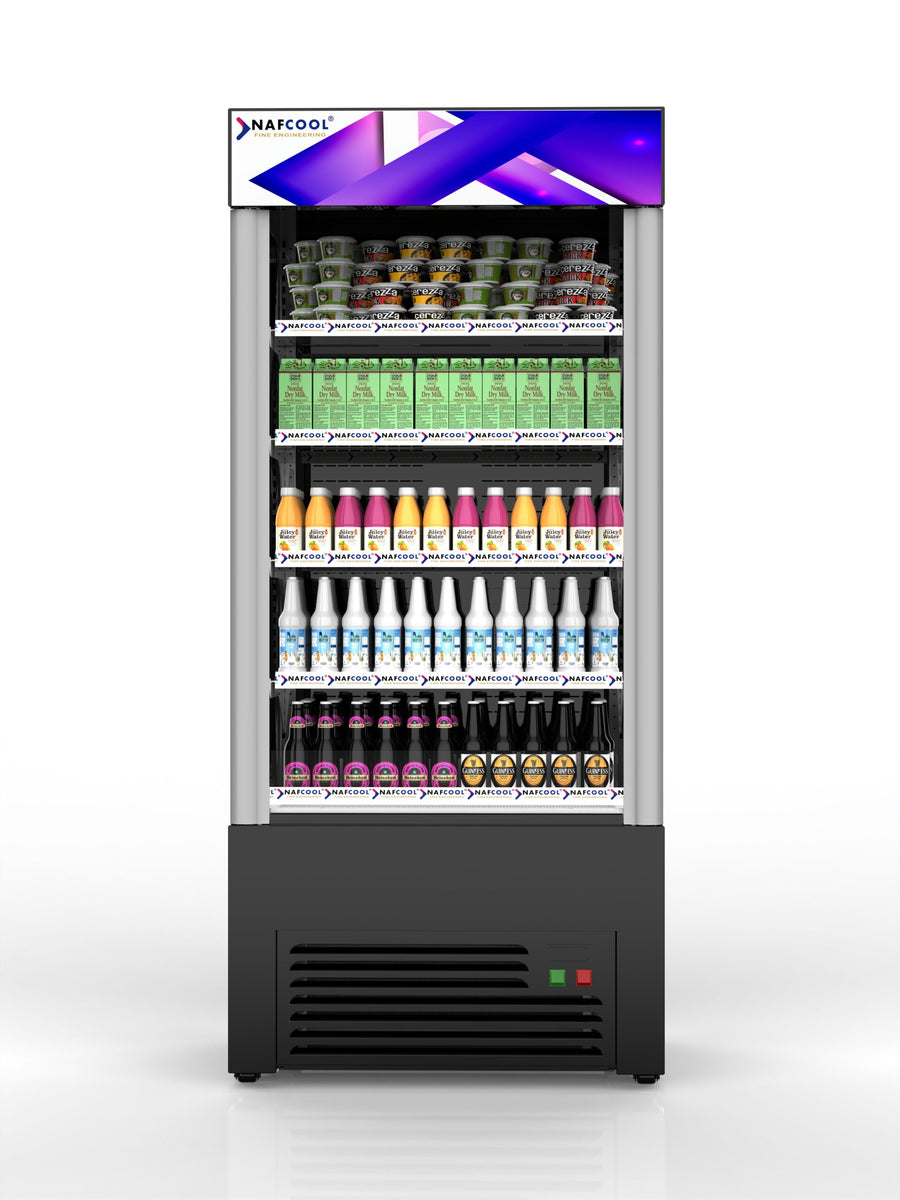 NAFCOOL OFC36 36″ Open Air Curtain Merchandiser, 14.66 Cu. Ft.