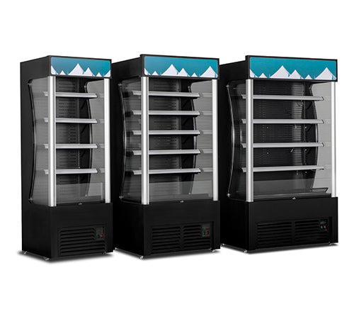 NAFCOOL OFC36 36″ Open Air Curtain Merchandiser, 14.66 Cu. Ft.