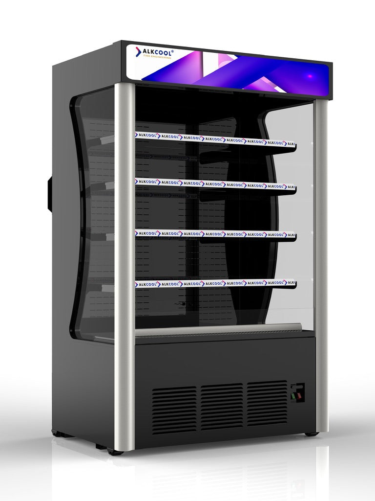 NAFCOOL OFC46 46″ Open Air Curtain Merchandiser, 20.31 Cu. Ft.