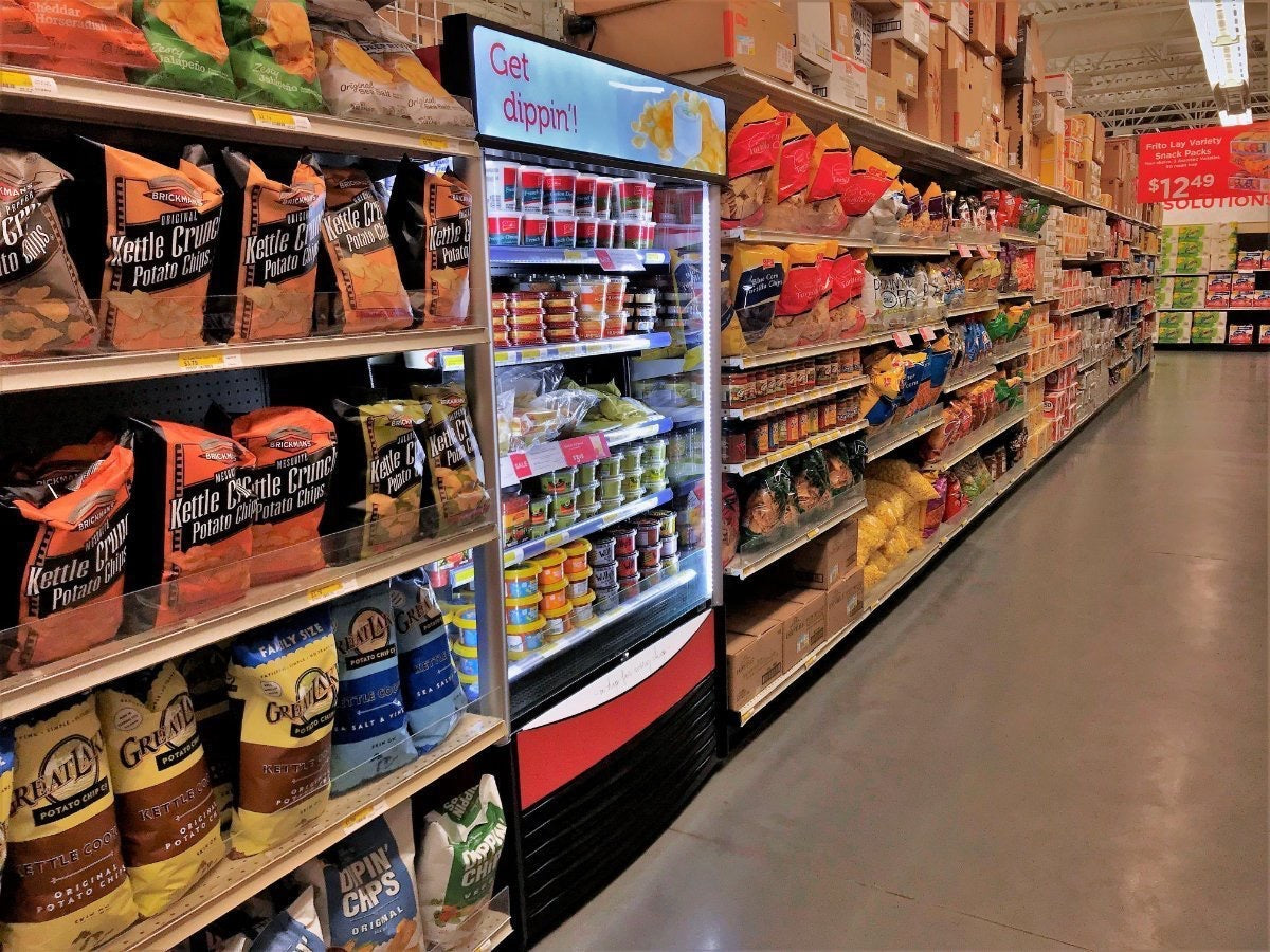 NAFCOOL OFC46 46″ Open Air Curtain Merchandiser, 20.31 Cu. Ft.