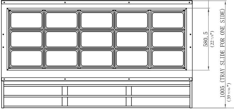 Coldline CBT-72-CSG 72" Stainless Steel Refrigerated Salad Bar, Buffet Table with Sneeze Guard, Tray Slide and Pan Cover, Self Service