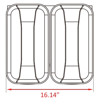 Coldline CBD-2 Double 3 Gallon Bowl Refrigerated Beverage Dispenser with Stirring System