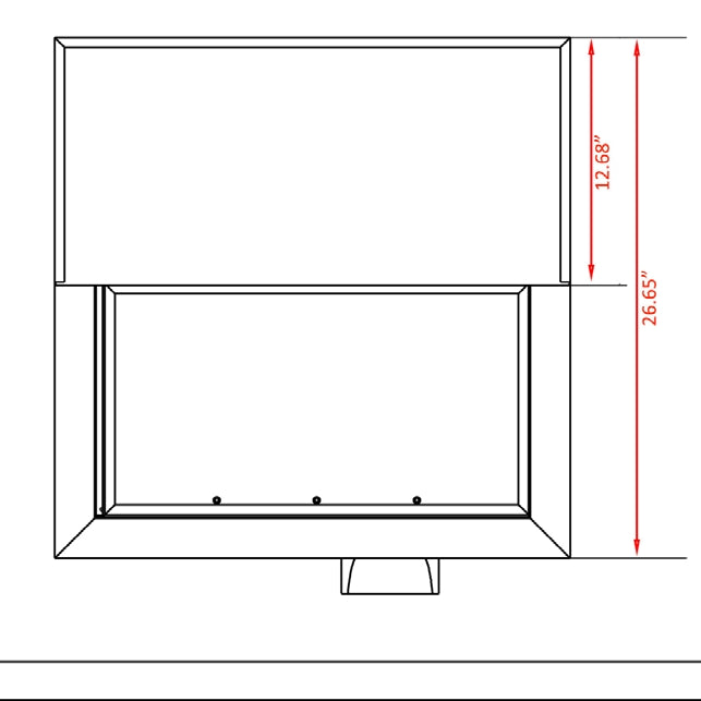 Coldline BBC-25 25" Horizontal Reach-In Black Bottle Cooler, 5 Cu. Ft.