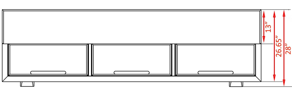 Coldline BBC-95 95" Horizontal Black Bottle Cooler, 27 Cu. Ft.