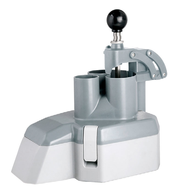 Prepline PCFP-5B Combination Food Processor with 5 Qt Stainless Steel Bowl, Continuous Feed and 4 Discs, 1HP