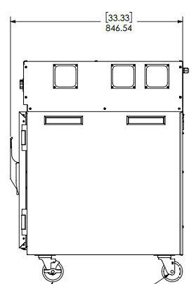 Prepline SLO-1 Single Deck Slow Cook and Hold Oven, 208/240V