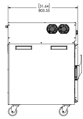 Prepline SLO-1 Single Deck Slow Cook and Hold Oven, 208/240V