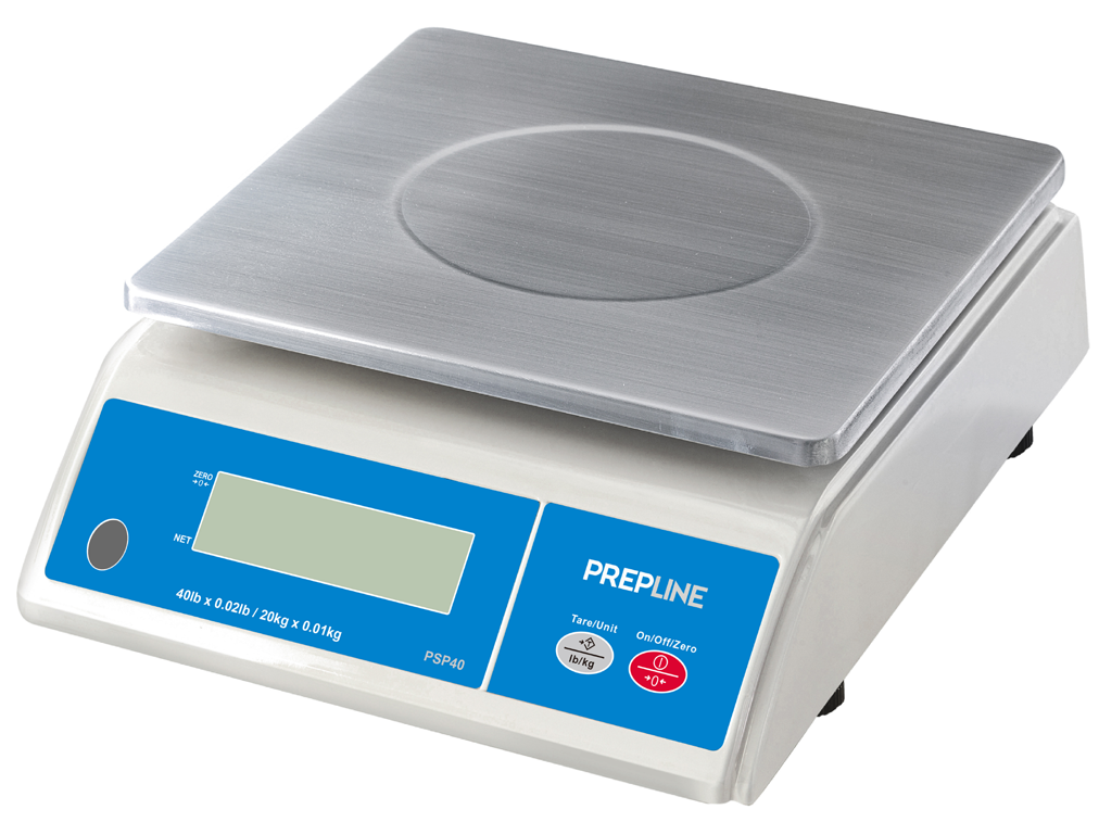 Prepline PSP40 40 lb. Digital Portion Control Scale with LCD Display