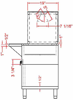 Prepline ESTC30-2S 2" Two Well Electric Hot Food Steam Table with Enclosed Base and Sliding Doors