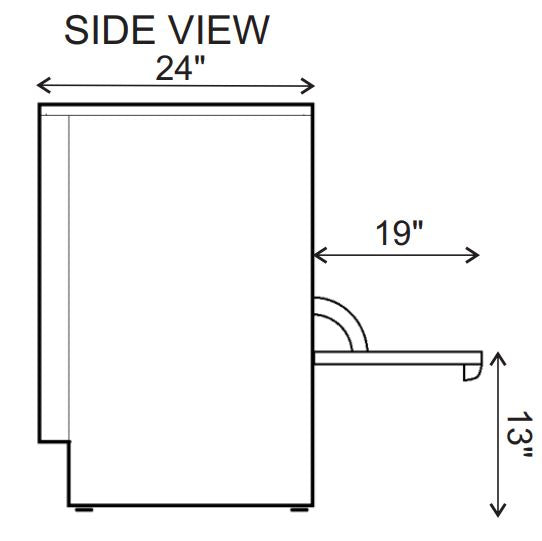 Jet-Tech X-33 Undercounter Dishwasher, Low Temp, 37 Racks Per Hour