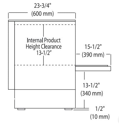 Jet-Tech 737-E Undercounter Deluxe Dishwasher, High-Temp, 30 Racks Per Hour