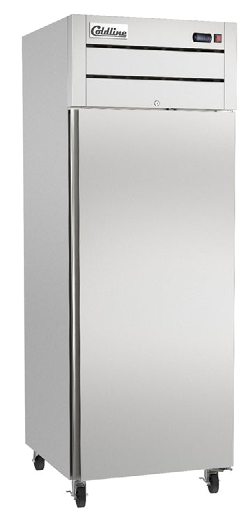 Coldline C-1FF-TM 29" Reach-In Freezer, Top Mount, Stainless Steel Interior & Exterior, 21.68 Cu. Ft.