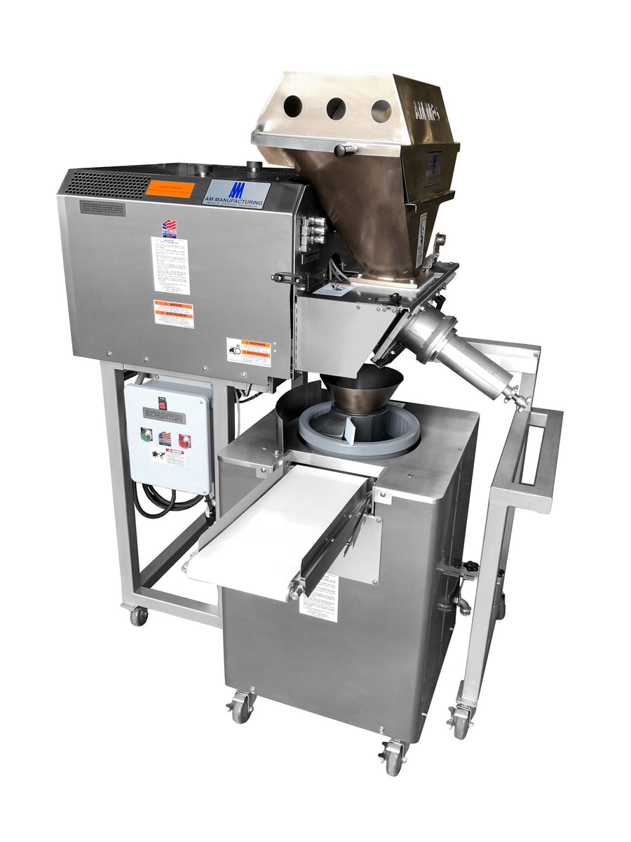 AM Manufacturing S301 Scale-O-Matic Dough Divider Rounder, Single Pocket Combination