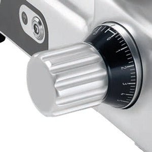 Sirman 15334528SNA Palladio 330 Evo Top 13" Blade Heavy Duty Deli Slicer with Aluminum Knobs