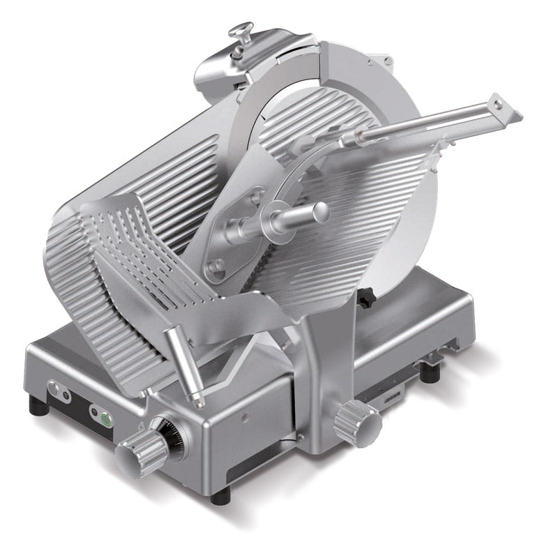 Sirman 15359028SNA Raffaello 350 Evo Top 14" Blade Heavy Duty Deli Slicer with Aluminum Knobs