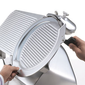 Sirman 16354028SNA Galileo 350 Evo Top 14" Blade  Full Size Heavy Duty Deli Slicer  with Aluminum Knobs