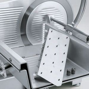 Sirman 16377508SNA Leonardo 370 Evo VCS Top 15" Full-Size Straight Feed Slicer for Fresh Meat