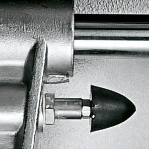 Sirman 16377108SNA Leonardo 370 Evo BS2 Top 15" Full-Size Straight Feed Slicer for Cured Meat