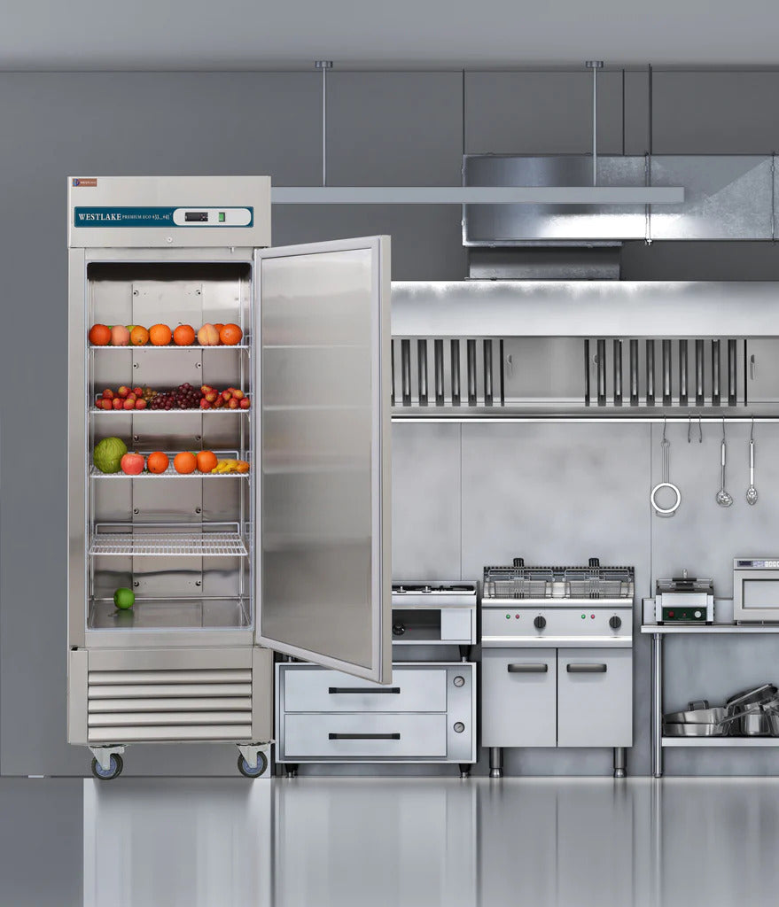 Westlake WKF-23B 23 Cu.ft Stainless Steel Reach-in Upright Freezer