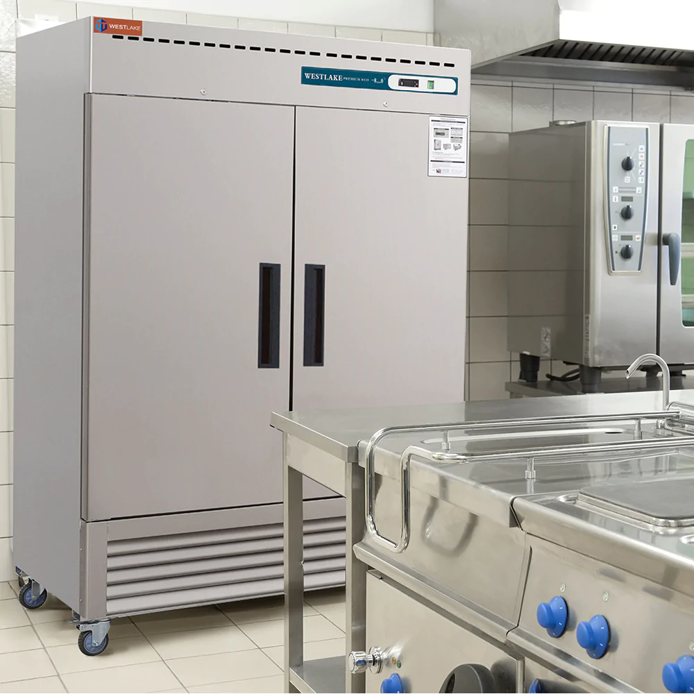 Westlake WKF-49B 49 Cu.ft Stainless Steel Reach-in Upright Freezer