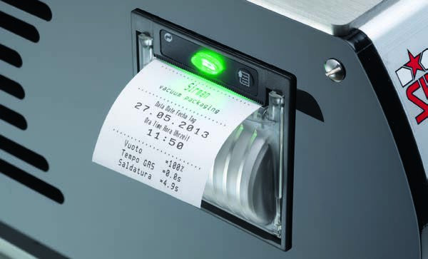 Sirman 337029F3503DX7 W8 70 DX TB Vacuum Pack Machine 3 Seal Bars