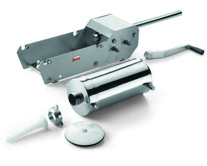Sirman 40120800 IS 8 X Manual Sausage Stuffer Horizontal Design