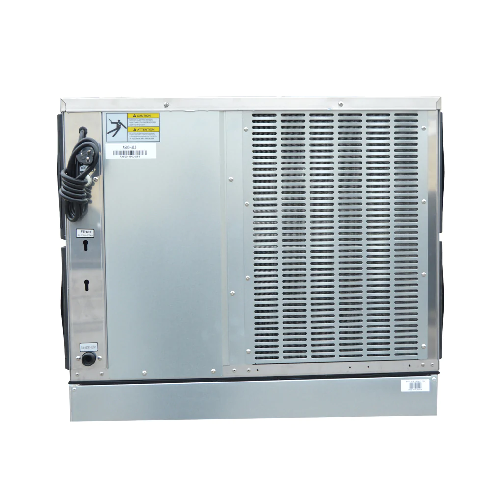 Westlake SK-529 500 lb. Capacity Ice Maker with Bin 375lb., Full Cube, Air Cooled