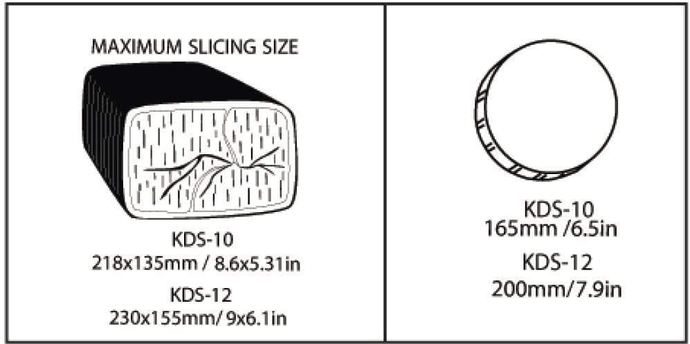 Pro-Cut KDS-10 Meat & Deli Slicer 10" Blade, 1/3 HP