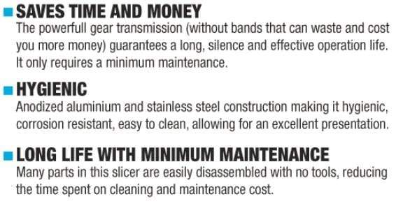 Pro-Cut KMS-12 Meat & Deli Slicer 12" Blade, 1/3 HP