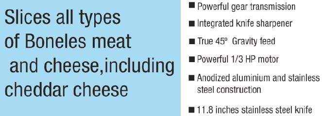 Pro-Cut KMS-12 Meat & Deli Slicer 12" Blade, 1/3 HP