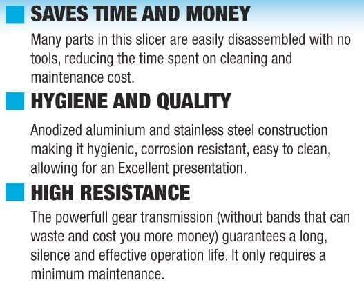 Pro-Cut KMS-13 Meat & Deli Slicer 13" Blade, 1/3 HP