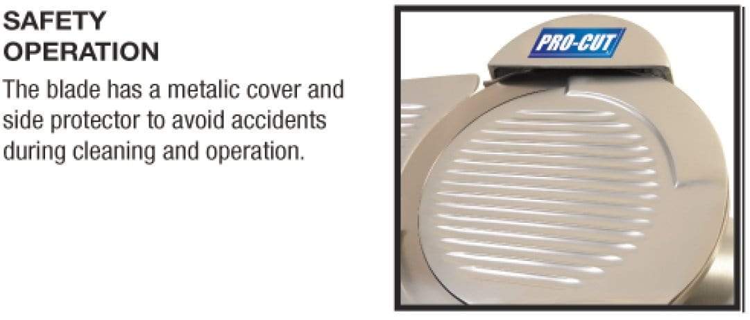 Pro-Cut KMS-13 Meat & Deli Slicer 13" Blade, 1/3 HP