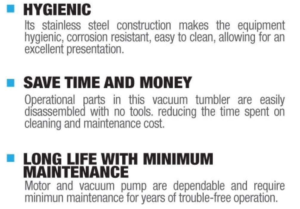 Pro-Cut KMV-25 Vacuum Tumbler