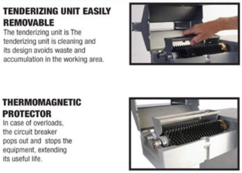 Pro-Cut KT-8 Meat Tenderizer 3/4 HP