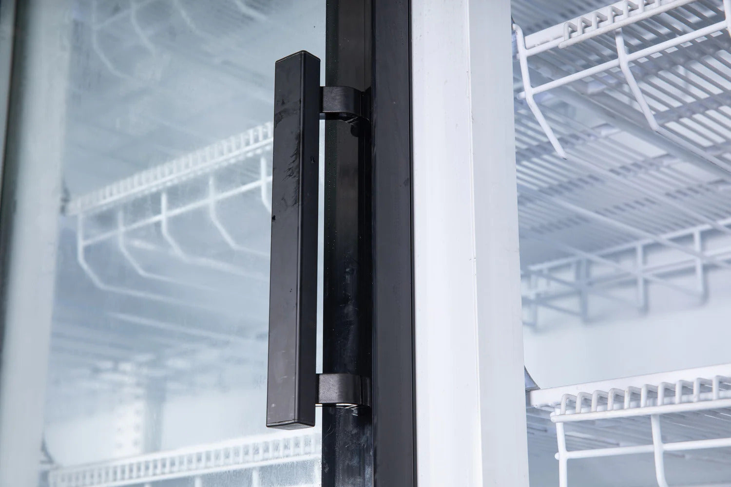 NAFCOOL FGDR95 93″ Commercial Wide Four Glass Door Commercial Beverage Refrigerator Merchandiser